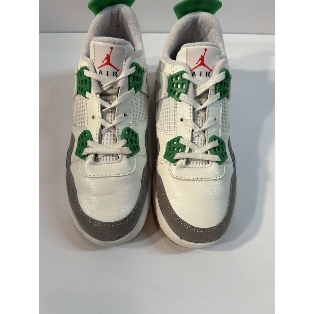 Nike Air‎ Jordan 4 RM Oxidized Green White GS 7Y Women's 8.5